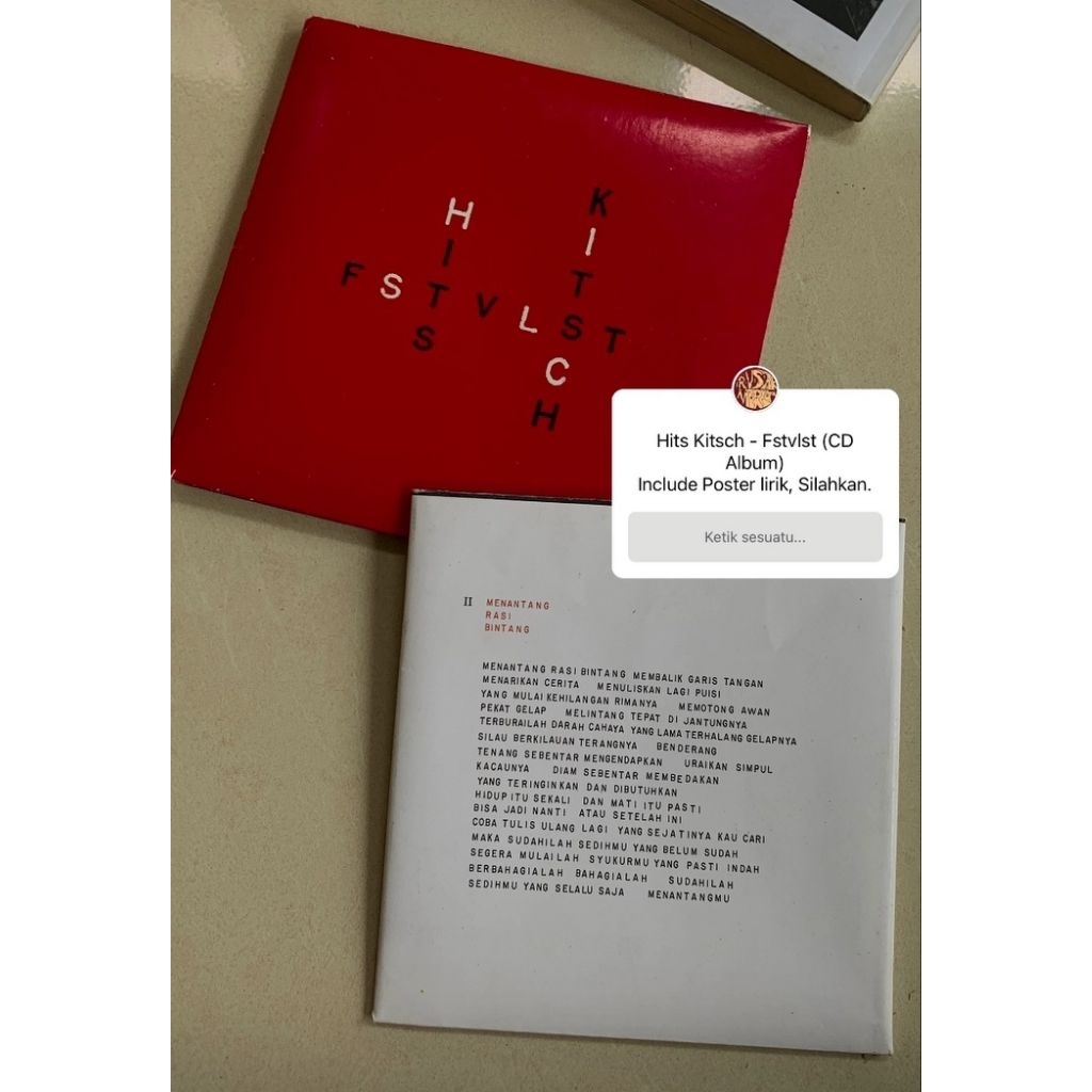 FSTVLST - Hits Kitsch (CD album)