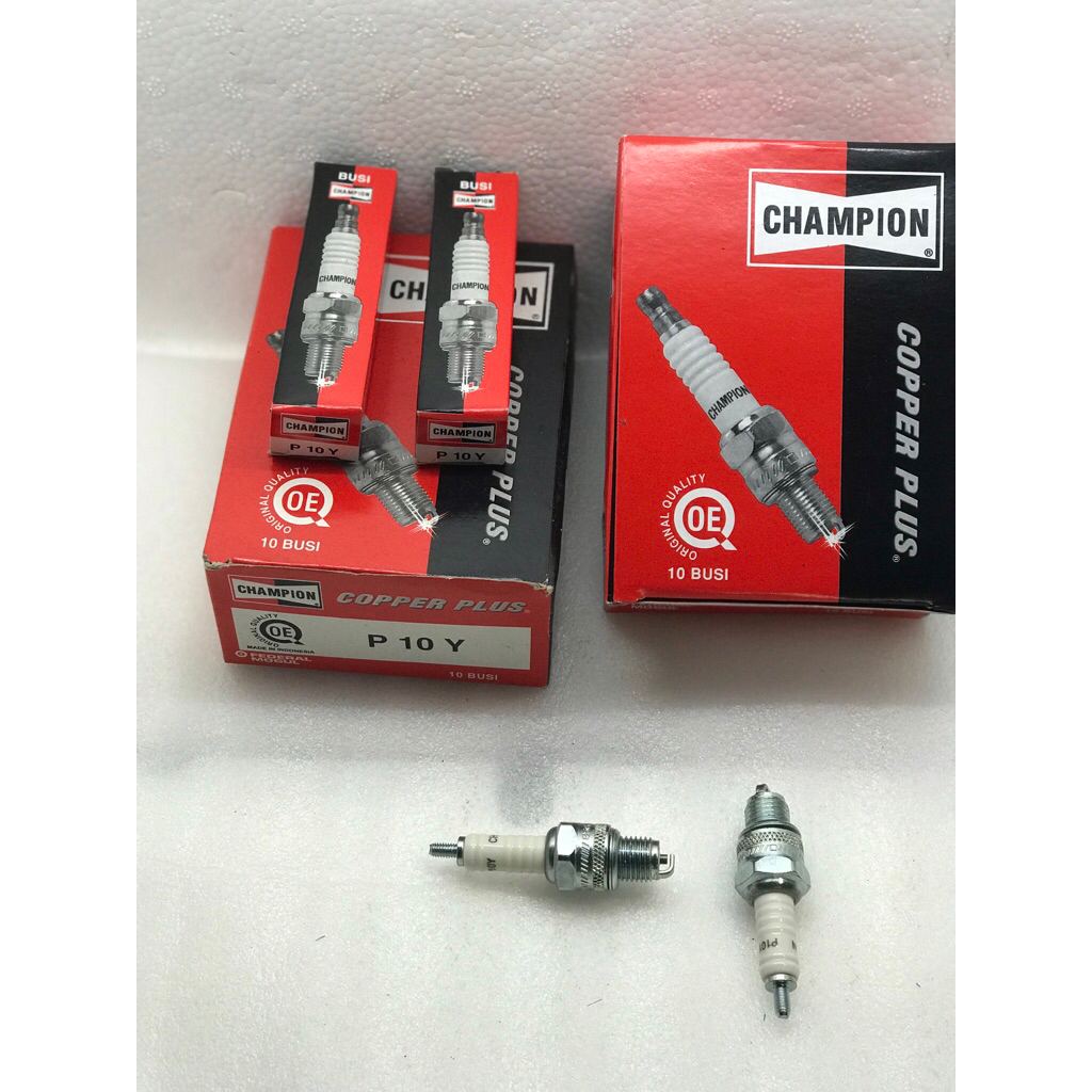 Busi CHAMPION P10YC (Busi Motor lawas, TAP).