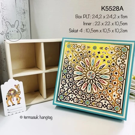 Box Kotak Lebaran Packaging Dus Idul Fitri Hampers Eid Mubarak