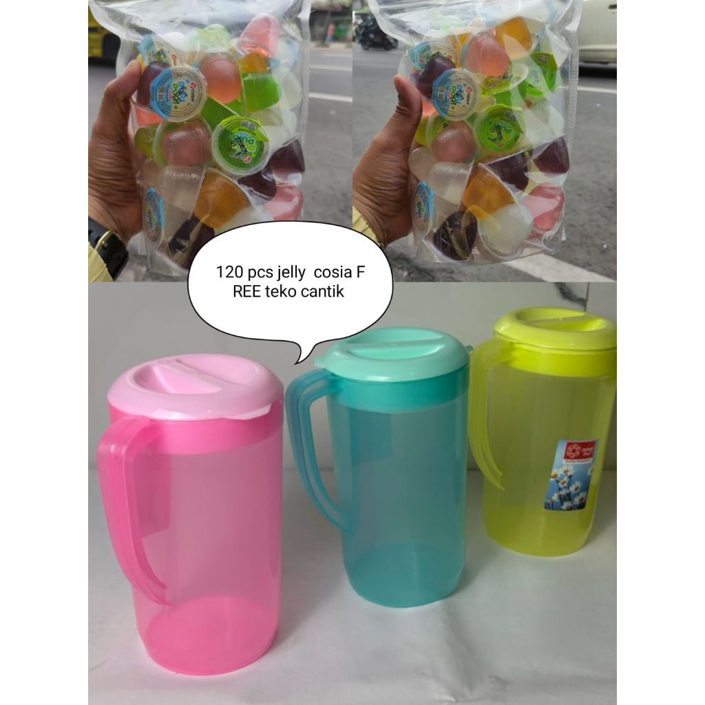 KS -FREE TEKO CANTIK 60PCS Jelly ( Inaco / Cosia) Jeli Kiloan / Jeli Cosia / Jeli Inaco