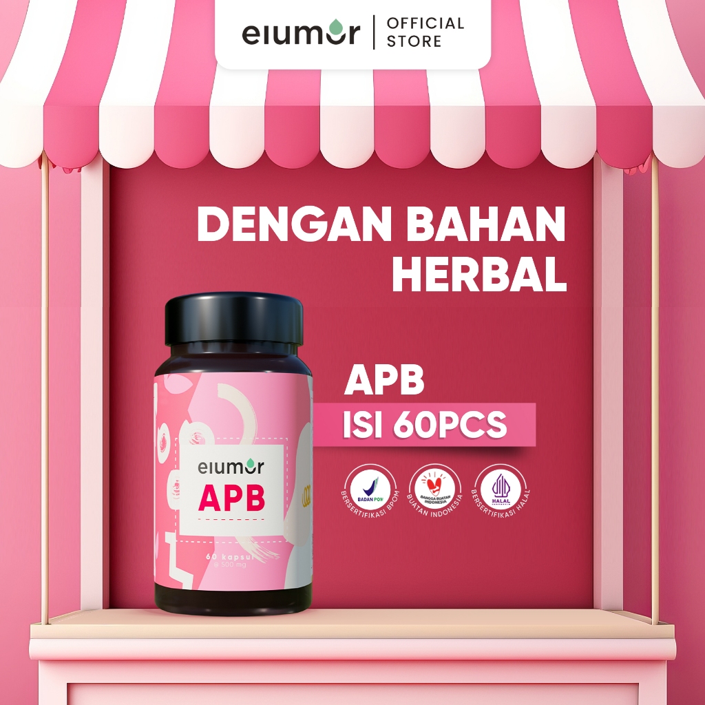 Elumor APB Isi 60pcs per 1 Botol | Suplemen Diet