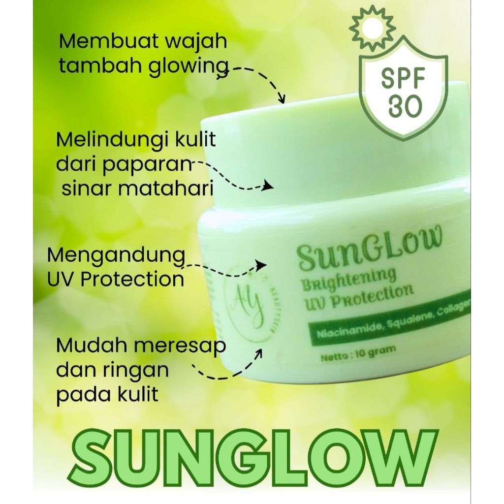 SUNGLOW "Sunscreen Glowing" BPOM