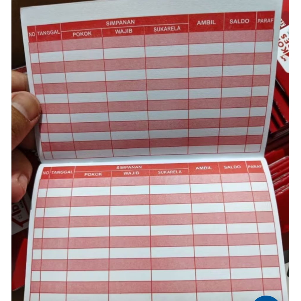 buku anggota koperasi merah putih