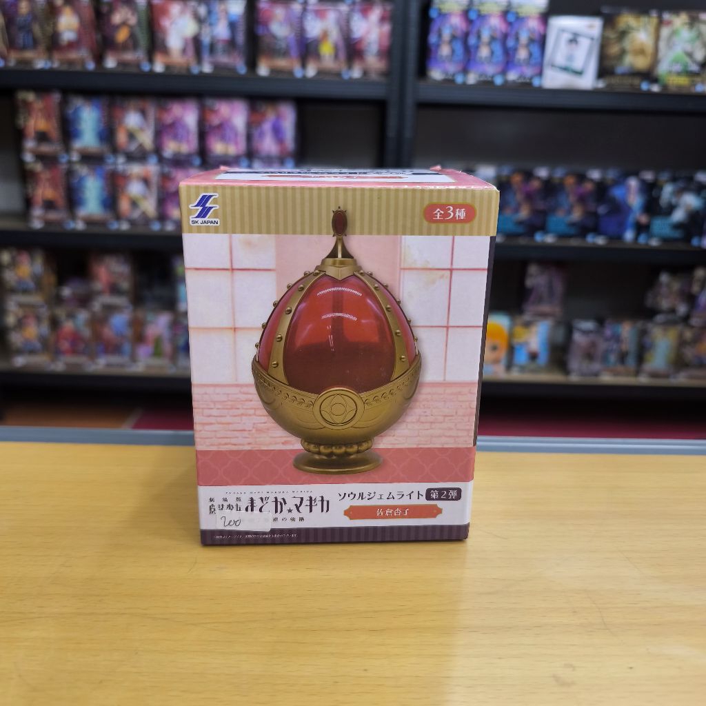 Figure Puella Magi Madoka Light Room Red Kyoko Sakura Soul Gem ORI MIB JAPVER