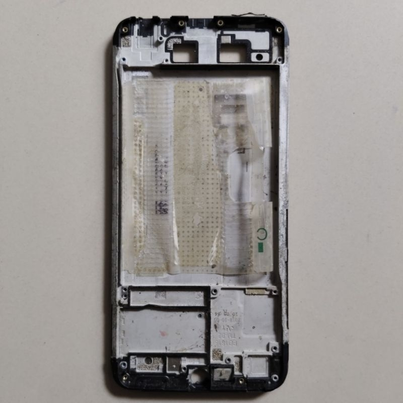 promo  Frame Tulang Tengah Tatakan LCD Vivo Y91 / 91C / Y93 / Y1S cabutan normal tested mulus no min