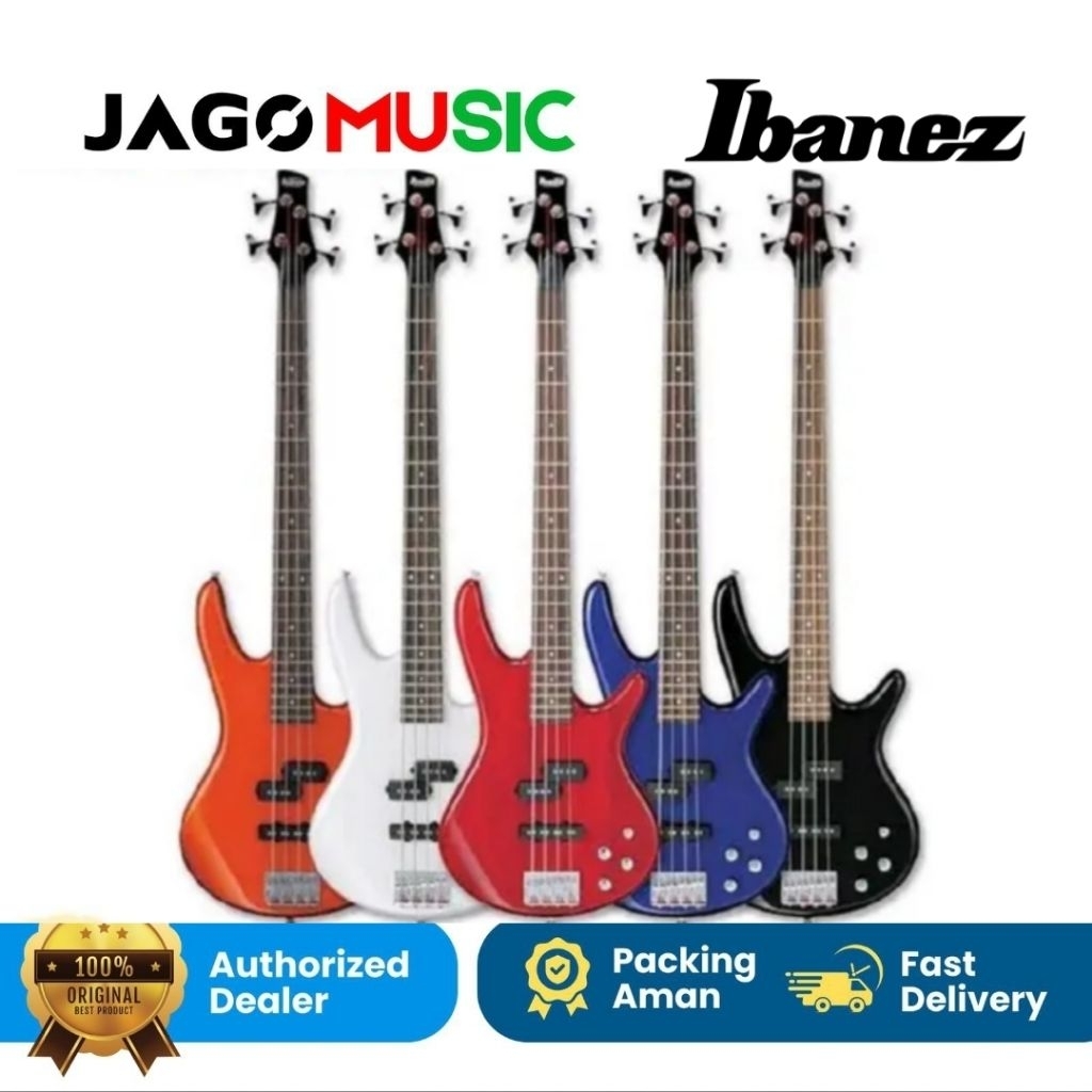 Gitar Bass Elektrik Ibanez Gio GSR200 Gitar Ibanez GSR 200 4string - JB Jewel Blue