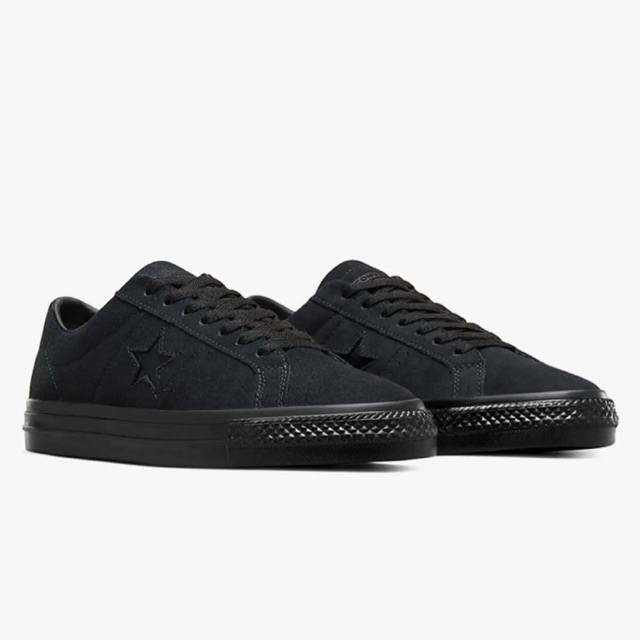 Converse Cons One Star Pro Suede - Black/Black