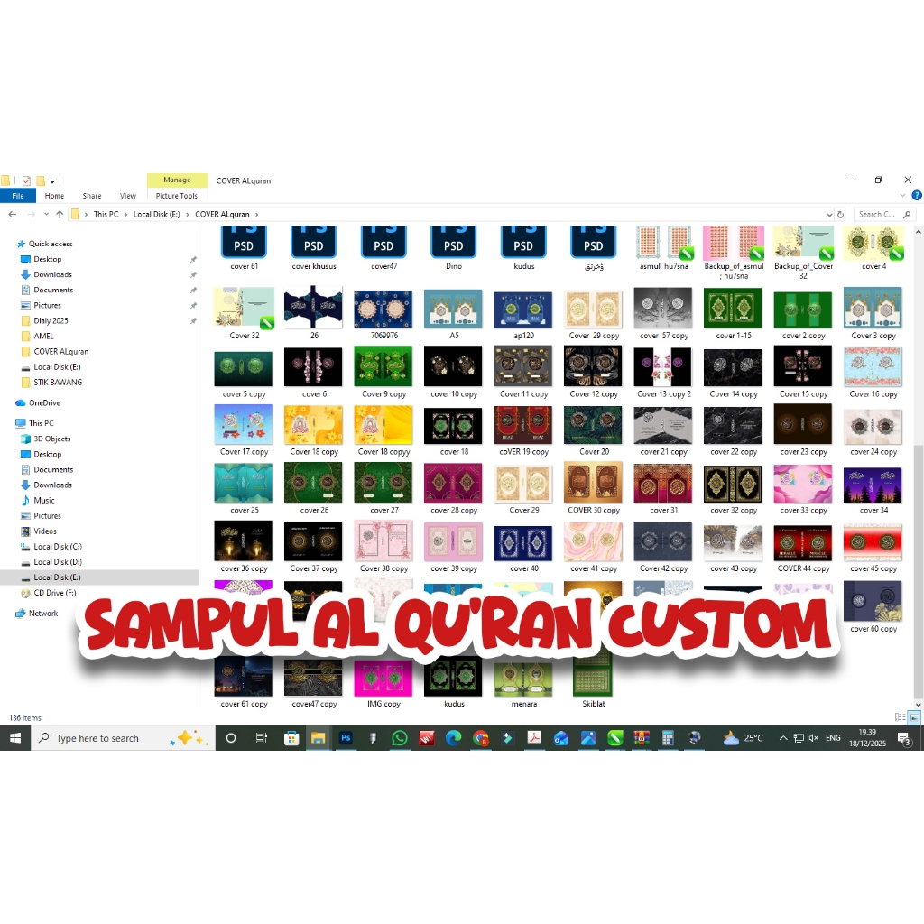 pengganti Sampul Alquran