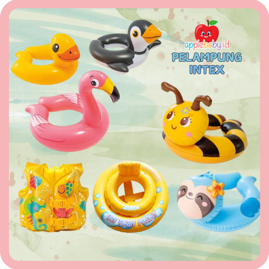 Pelampung Anak INTEX Ban Renang Anak Pelampung Bayi Pelampung Bebek Pelampung Renang INTEX Pelampung