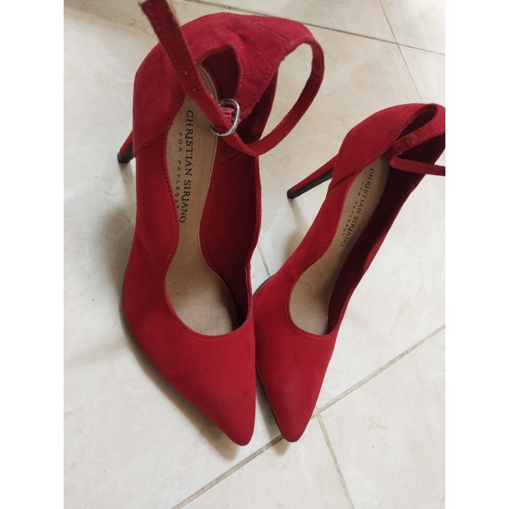 PRELOVED - Heels Merah Christian Siriano for Payless