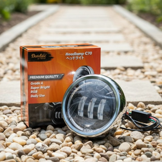 LAMPU DAYMAKER C70 REFLEKTOR C 70 C70 ANGEL EYE 4,5 inch MOS