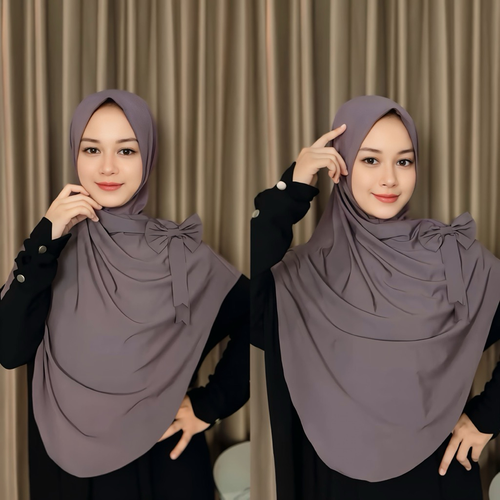 Hijab Instan Devi Jersey Premium Ori Ayyuby