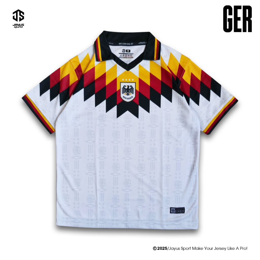 Jersey Fantasy Timnas Jerman // Jersey Piala Dunia // Jersey Timnas Germany Vintage