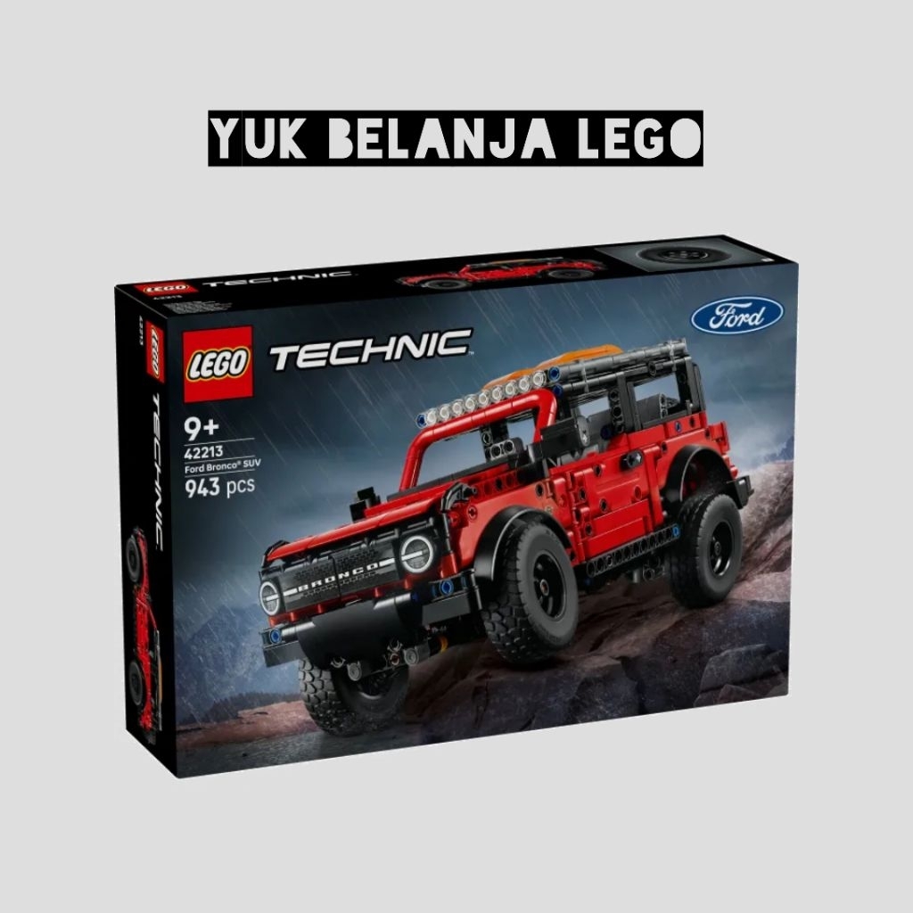LEGO Technic 42213 Ford Bronco SUV (943 Pieces)