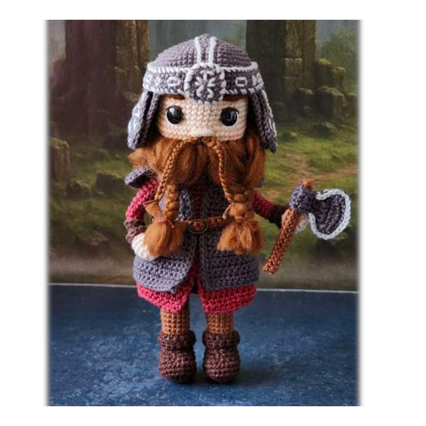 Gimli {Amigurumi/Crochet Pattern}