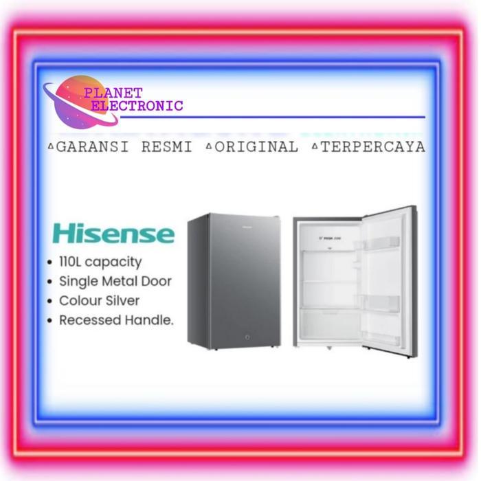 HISENSE RR120D4IGN KULKAS 1 PINTU PORTABLE 110L91L