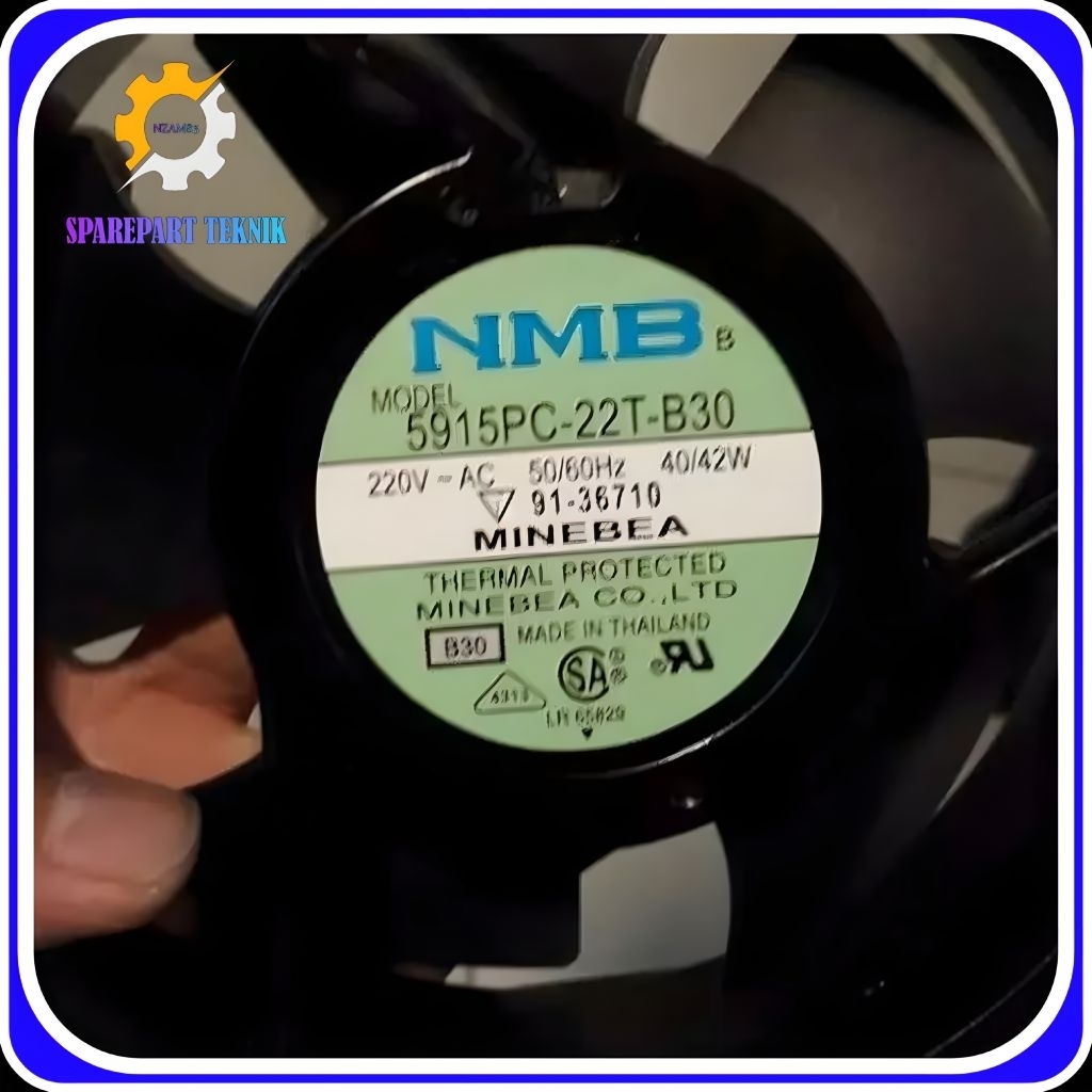 Fan NMB 5915PC-22T-B30 220V AC 50/60Hz 40/42W