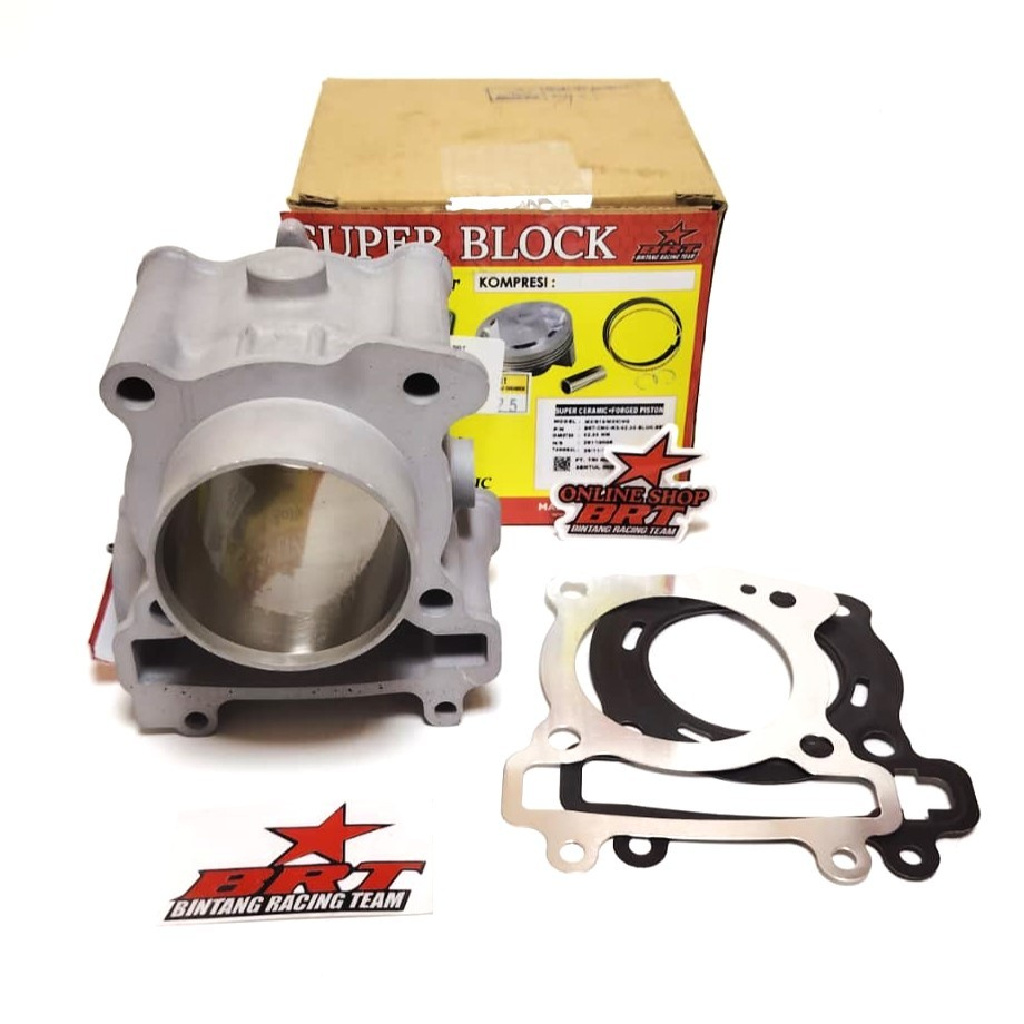 BLOK BRT JUPITER MX KING VIXION OLD NVL NVA R15 V1 V2 XABRE BLOK CERAMIC 62mm 65mm BRT MX VIXION R15