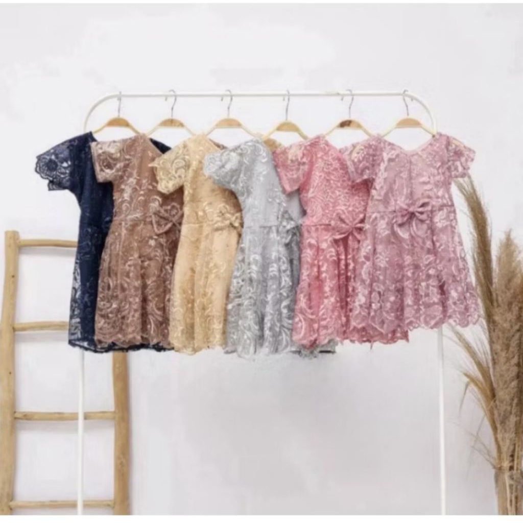 Dress Anak Tile&Brokat (Khusus Batam)