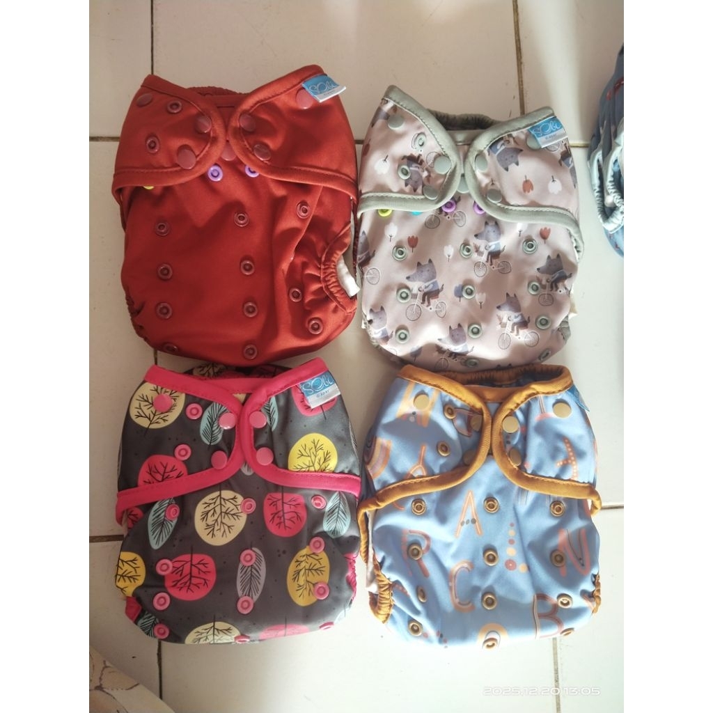 Preloved clodi sobi overnight & sobi minky micro