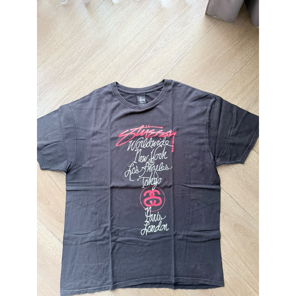 Kaos Stussy World Tour Vintage Ori
