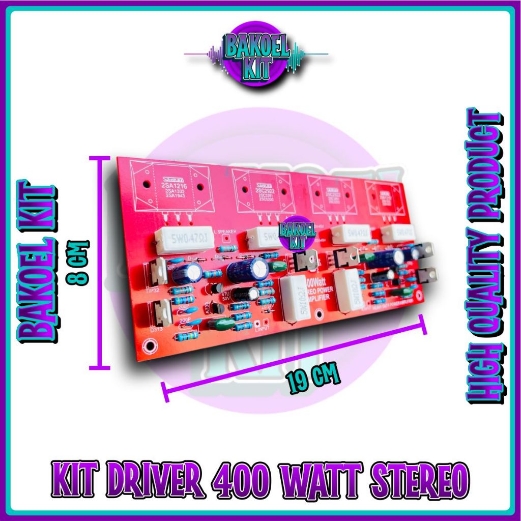 Rumahleha [Driver] Driver 400 Watt Stereo Sanken Safari