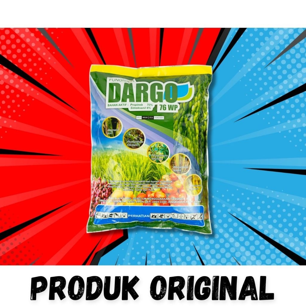 Fungisida DARGO 76WP kemasan 1kg  pengganti Antracol