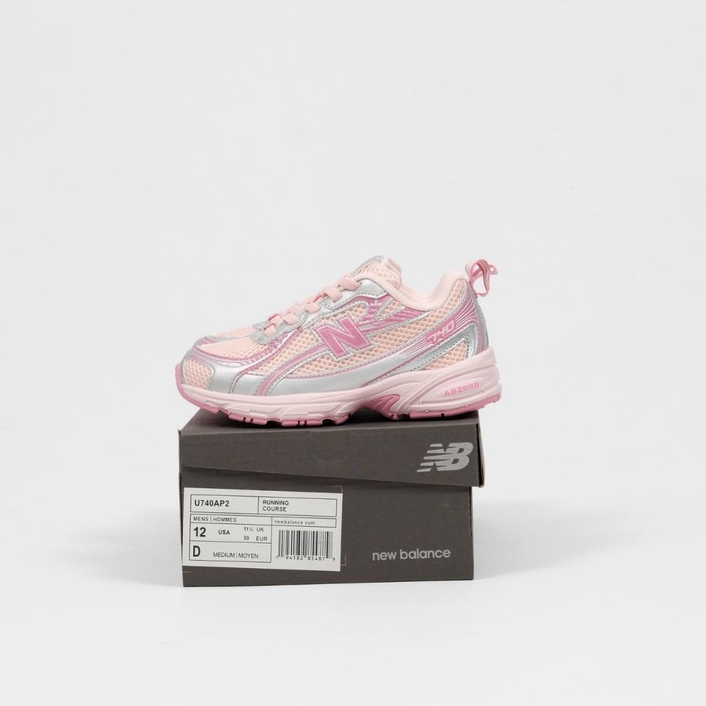 Sepatu Sneakers Anak Nb 740 Atmos Pink