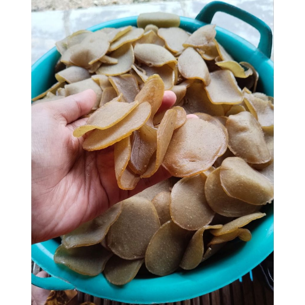 krupuk puli rasa bawang