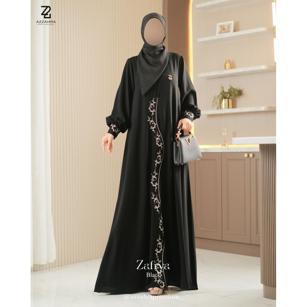 zafyra dress by azzahra premium syari