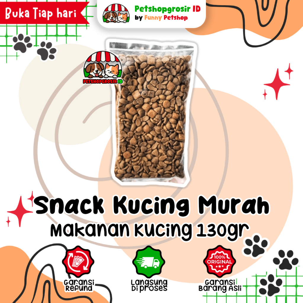 Makanan Kucing Murah - Pakan Kucing - Snack Kucing