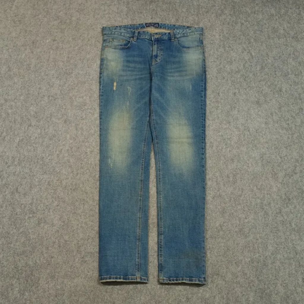 Celana slim fit jeans panjang pria MODIFIED size 34 second