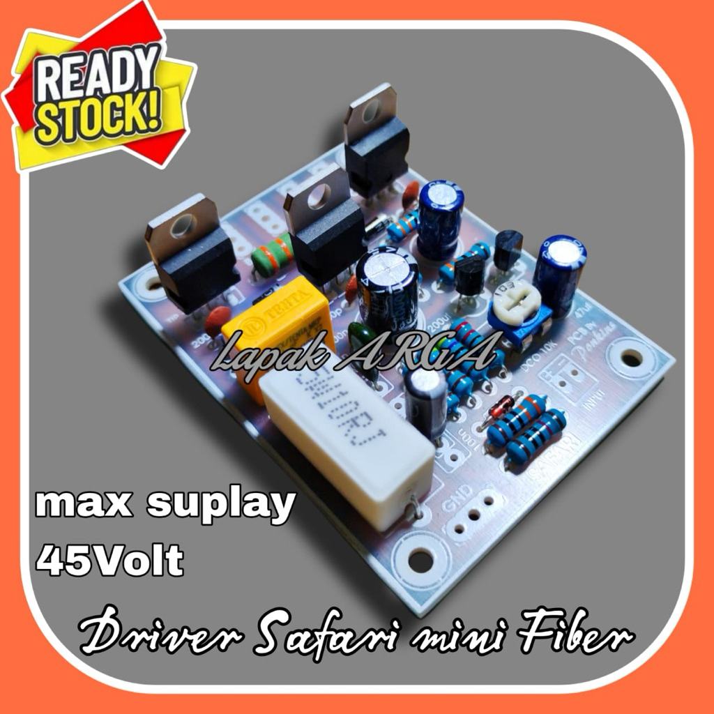 Kit Driver Power safari Mini PCB fiber