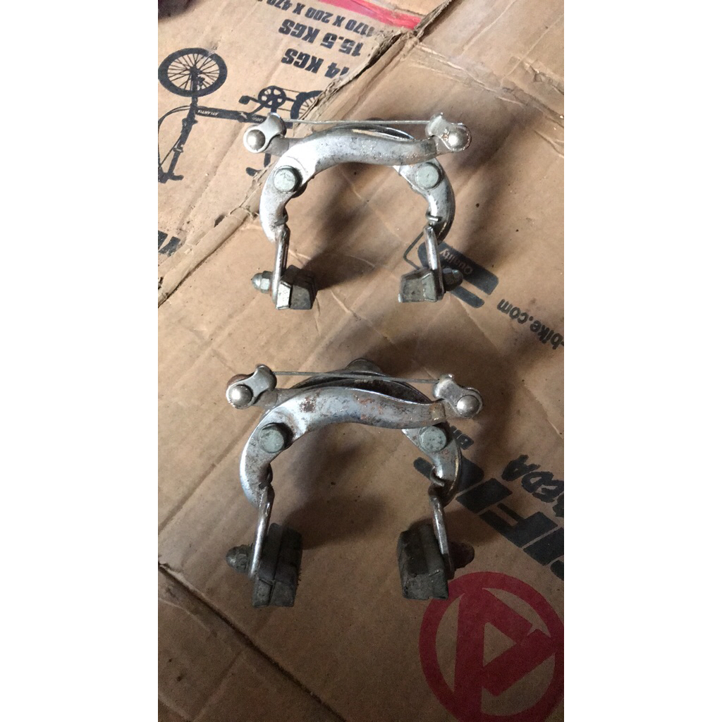 u brake balap jadul depan belakang
