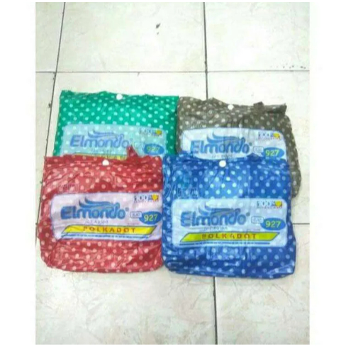 Jas Hujan Jaket Celana Polkadot 927 Elmondo - Jas Hujan Elmondo 927 Jaket Celana