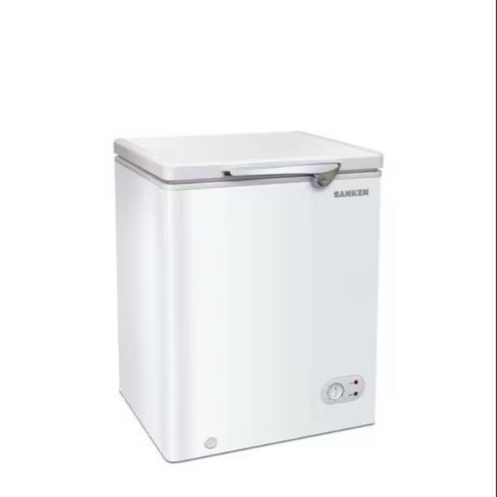 Chest Freezer Box SANKEN SRF-150C-LGY | Lemari Pembeku Sanken 150 Liter