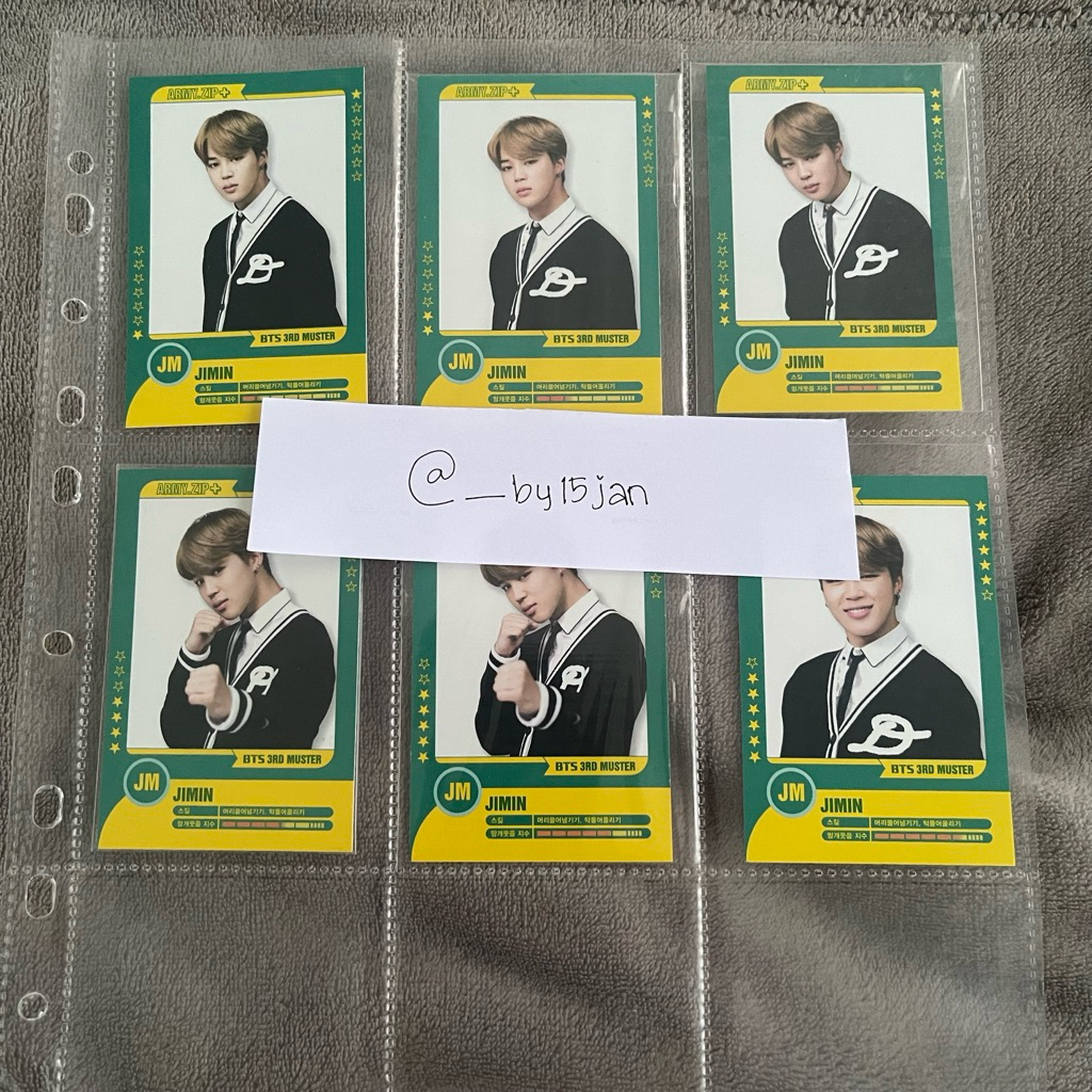 Playingcard 3rd muster jimin