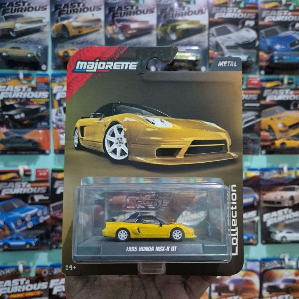 MAJORETTE HONDA NSX-R GT KUNING