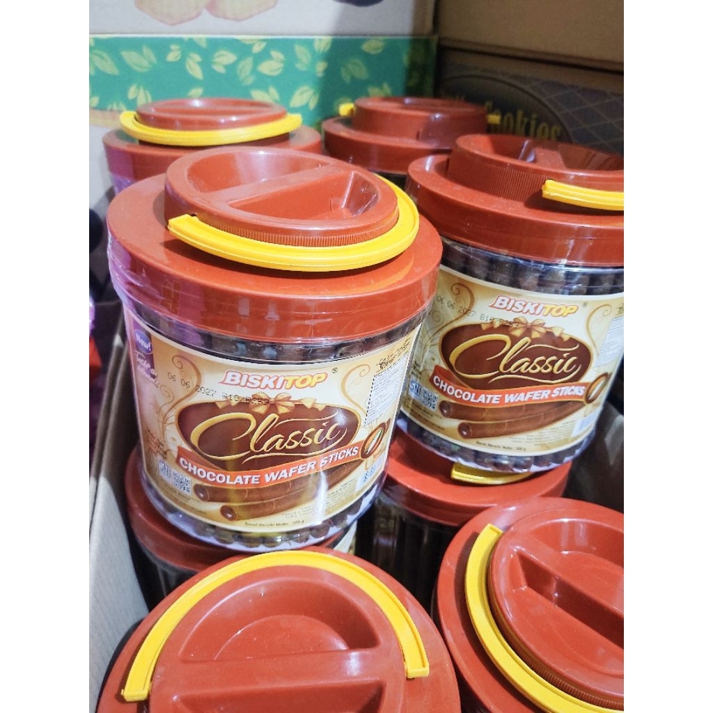 Biskitop Classic Chocolate Wafer Sticks 500g