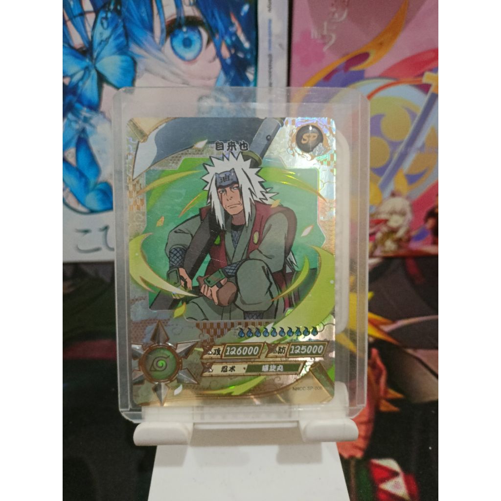 Kartu naruto kayou SP JIRAIYA NINJA AGE