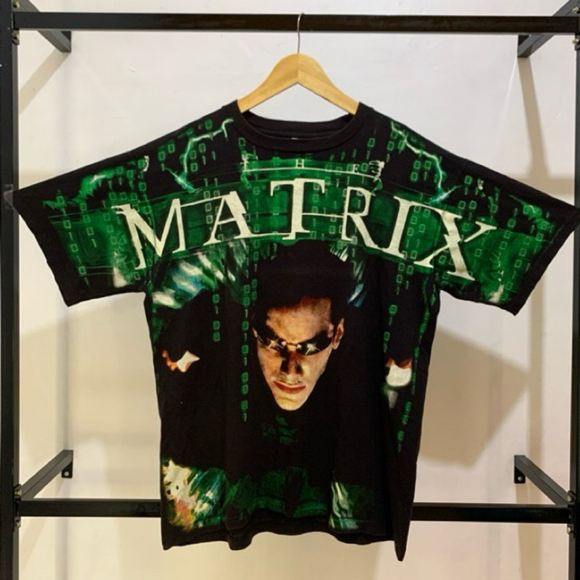 VINTAGE THE MATRIX AOP SINGLE STITCH TSHIRT