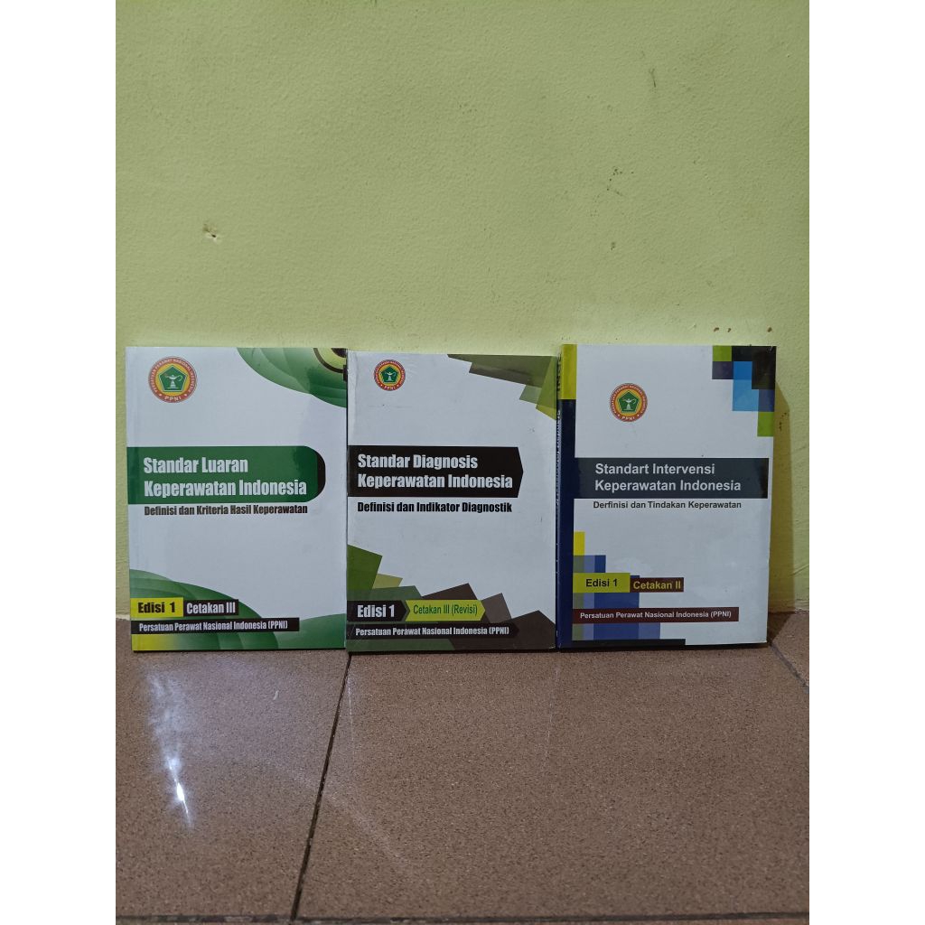 BUKU KEPERAWATAN PPNI - SDKI SIKI SLKI 3 BUKU