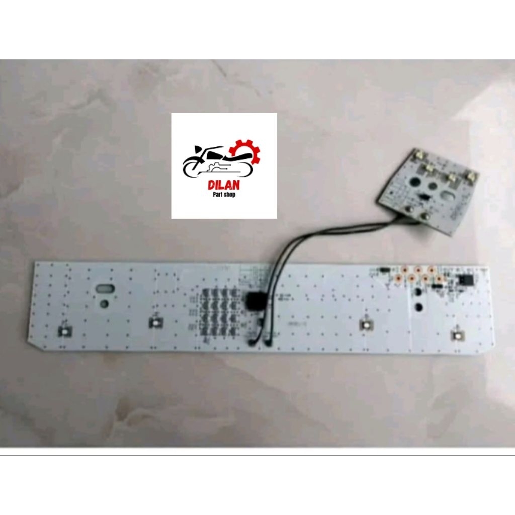 papan pcb lampu led depan pin 7 original honda fi vario 110 led