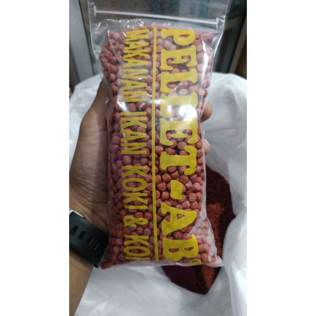 pelet ab 200gr 5mm pelet koi koki