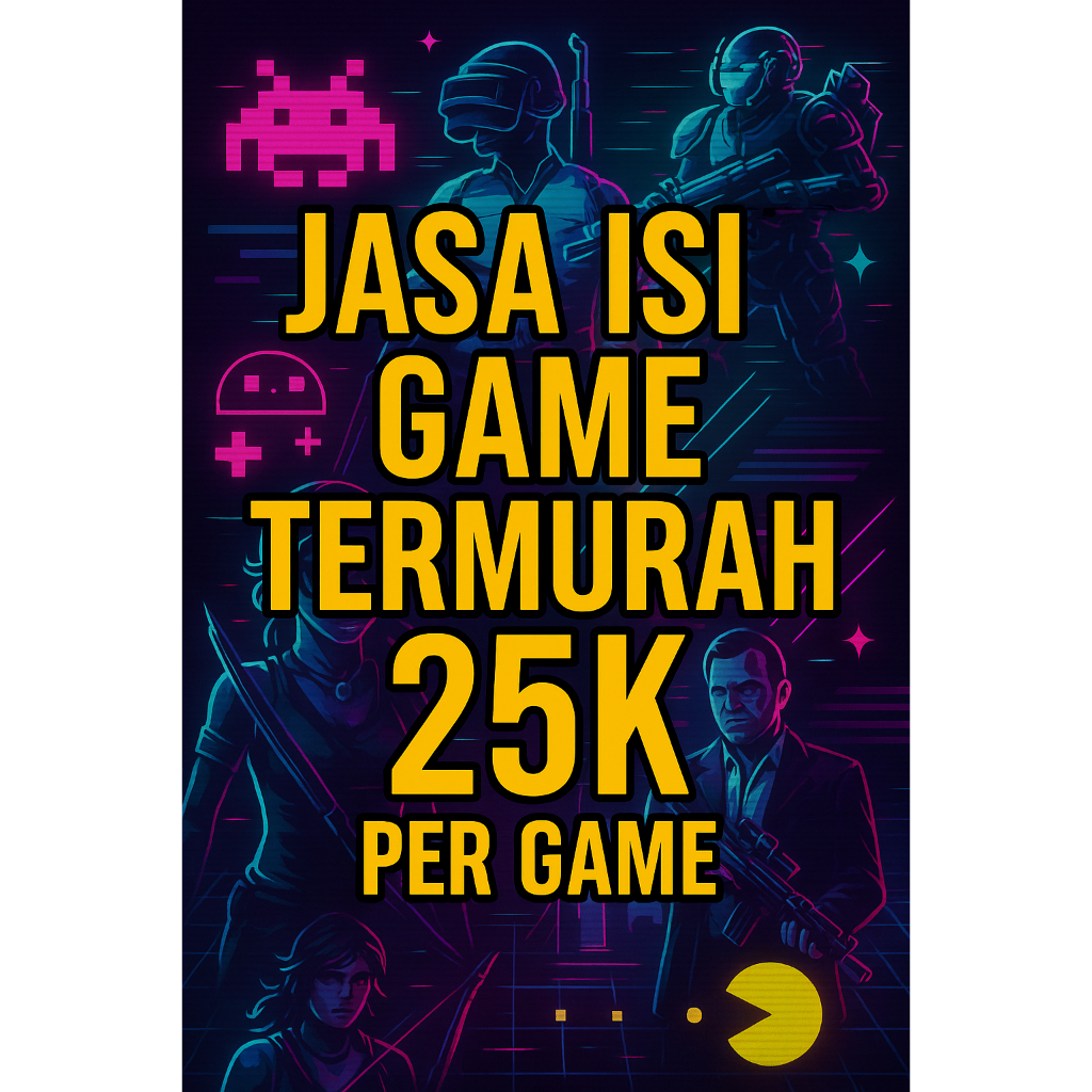 Jasa Isi Game PC/Laptop Termurah