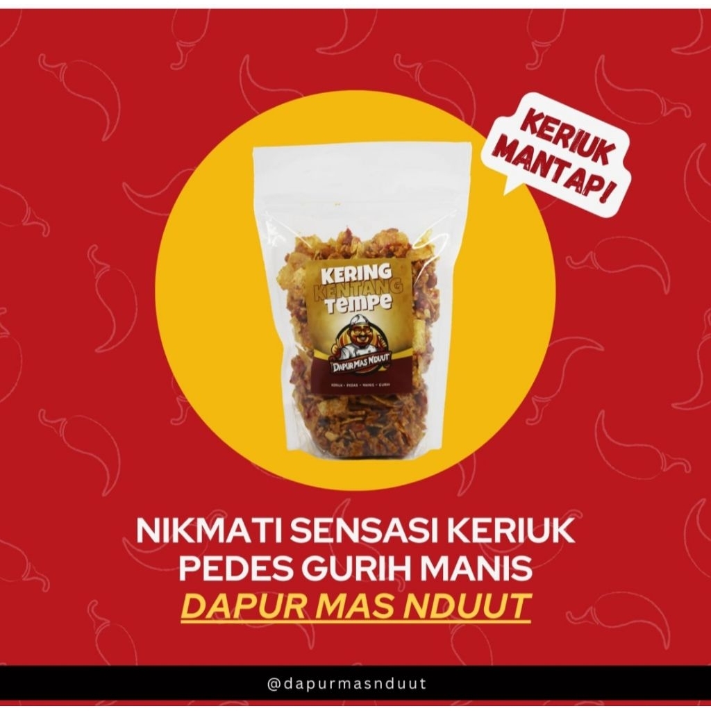 kering kentang tempe