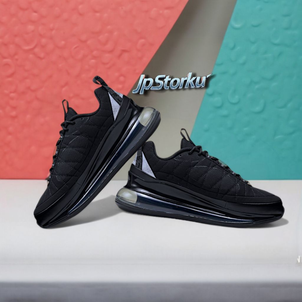 Sepatu Sneakers Pria Wanita Bisa Couple Biat Pasangan Ada Am 720-818 Hitam Model Terbaru JPStore
