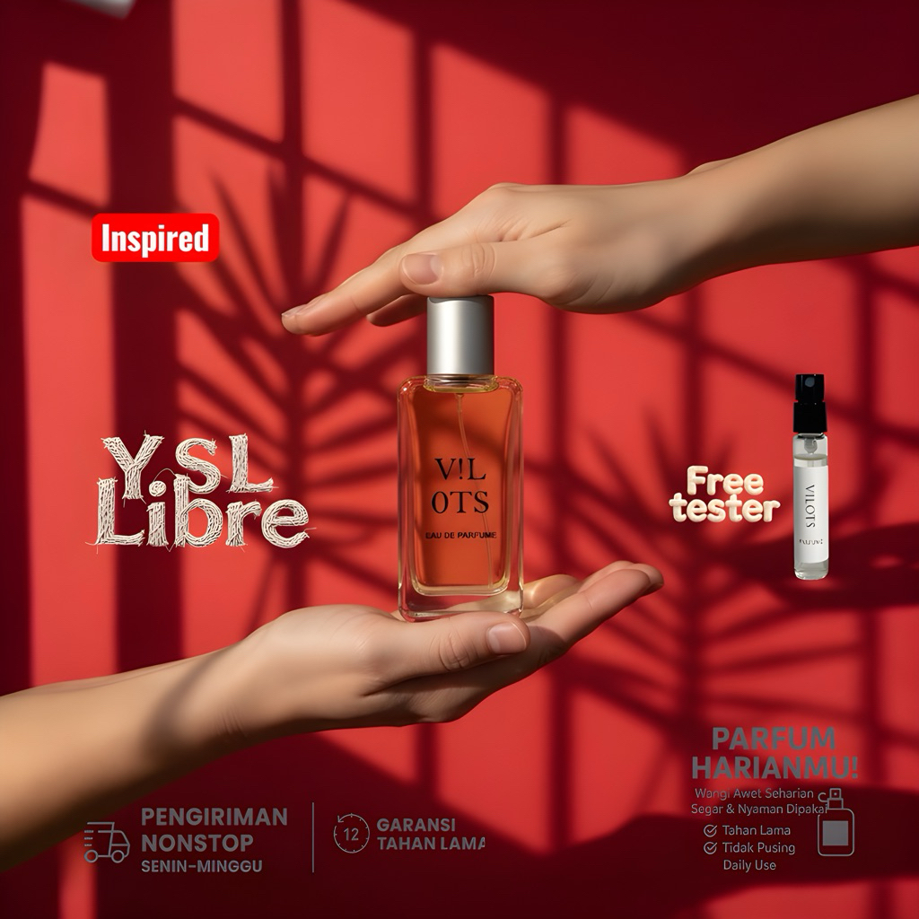 VILOTS Parfum Inspired Ysl Libre | Bibit Super Premium | Tahan Lama | Unisex