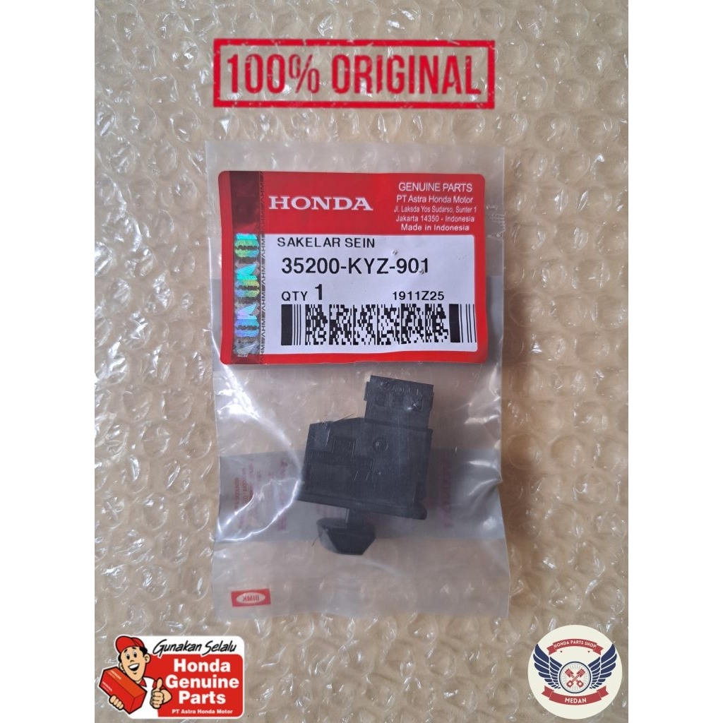 35200KYZ901 Tombol Riting Saklar Sein - BeAT FI , Spacy FI , Vario 125 FI Old , Scoopy FI , Supra X 