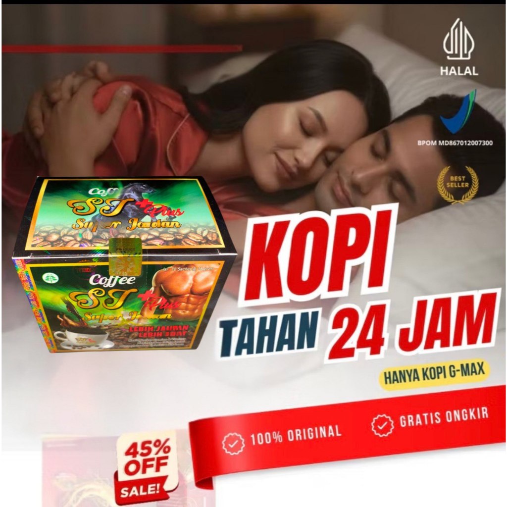 Kopi Arjuna Kopi Stamina Pria Tahan Lama Halal